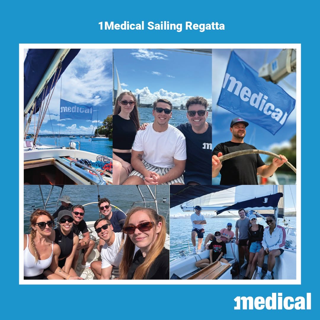 On Wednesday, the 1Medical team raced in a sailing regatta on the Sydney harbour. It was a fun team-building activity on...